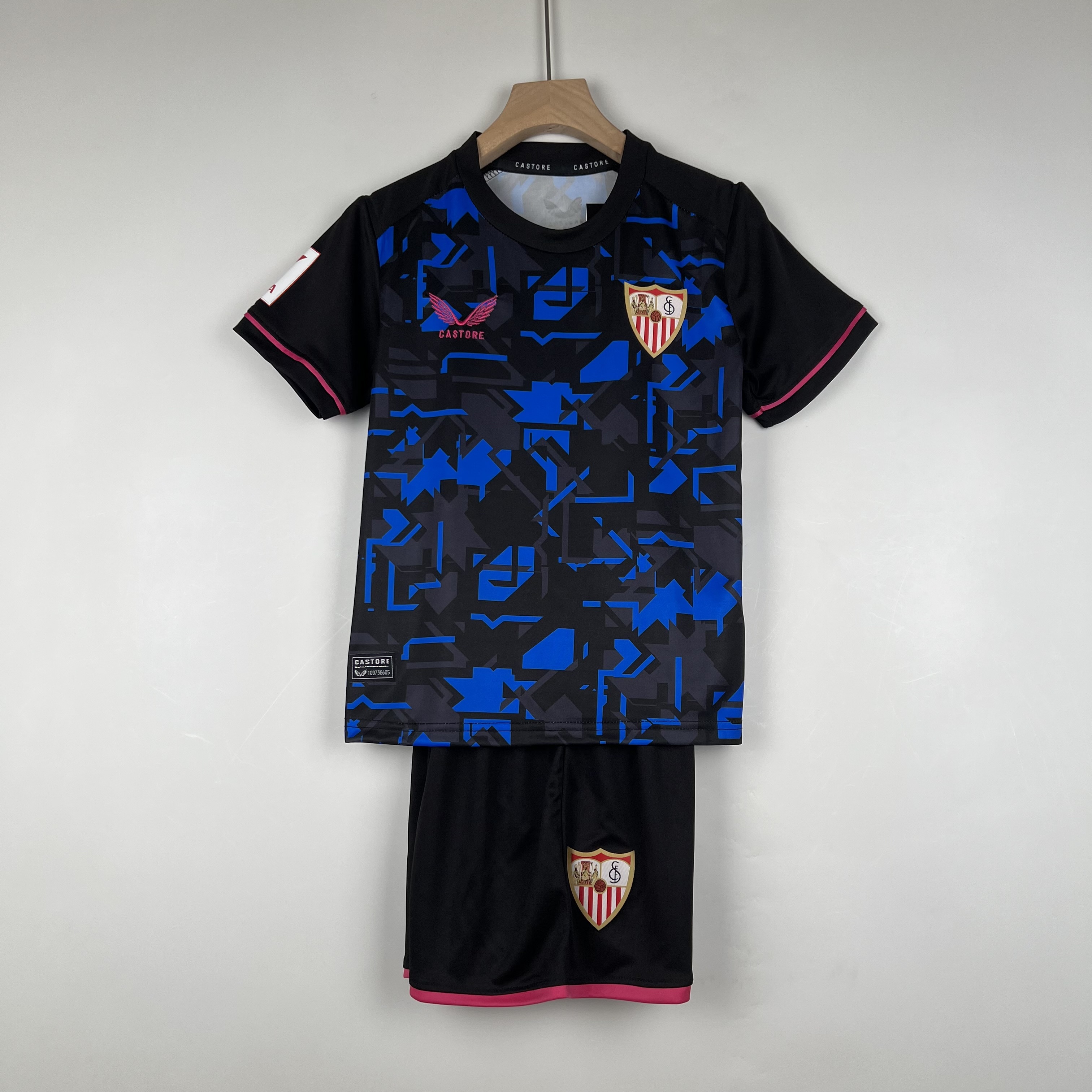 23-24 Sevilla Third Away Kids Kit Jersey+Shorts