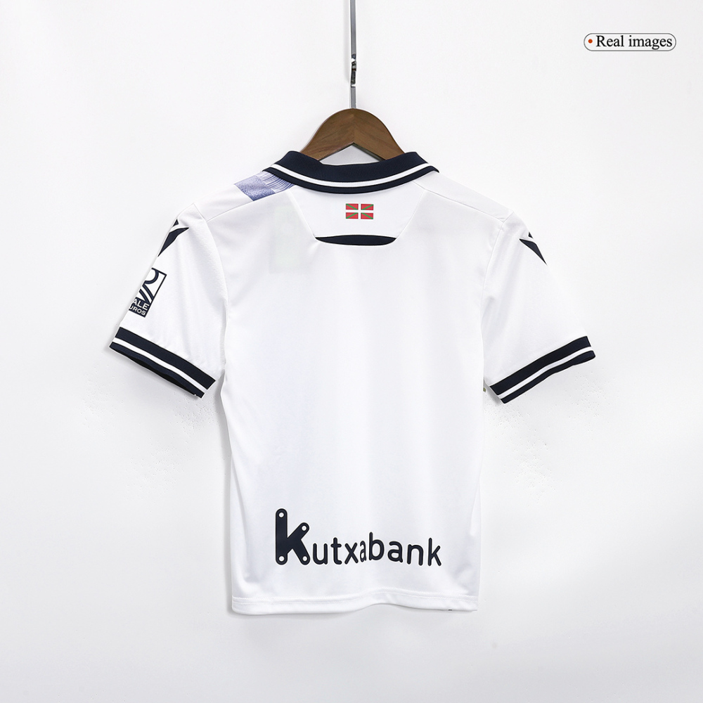 23-24 Real Sociedad Third Away Kids Kit Jersey+Shorts
