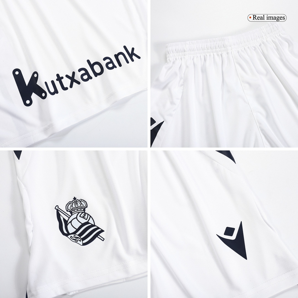 23-24 Real Sociedad Third Away Kids Kit Jersey+Shorts