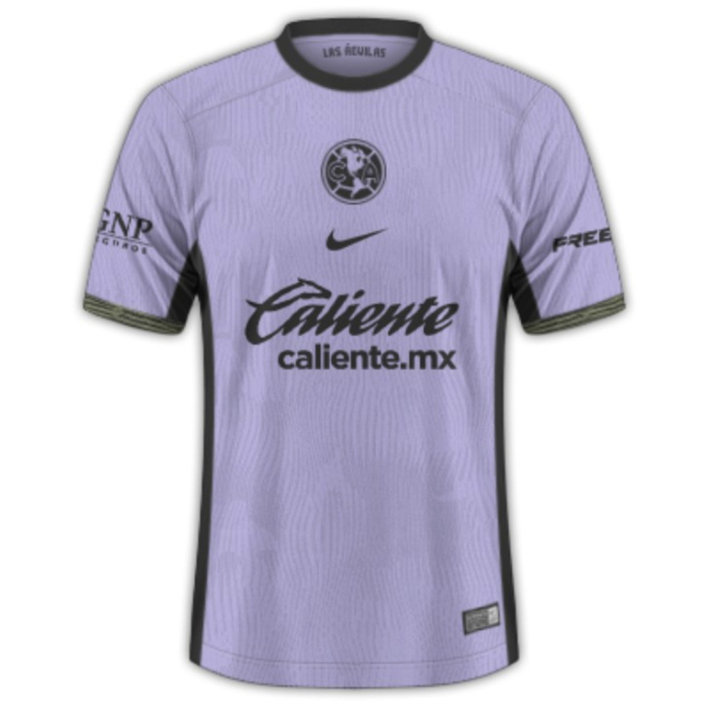 23-24 Club America Third  Away Jersey Fan Version