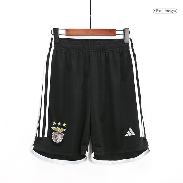 23-24 Benfica Away Soccer Shorts