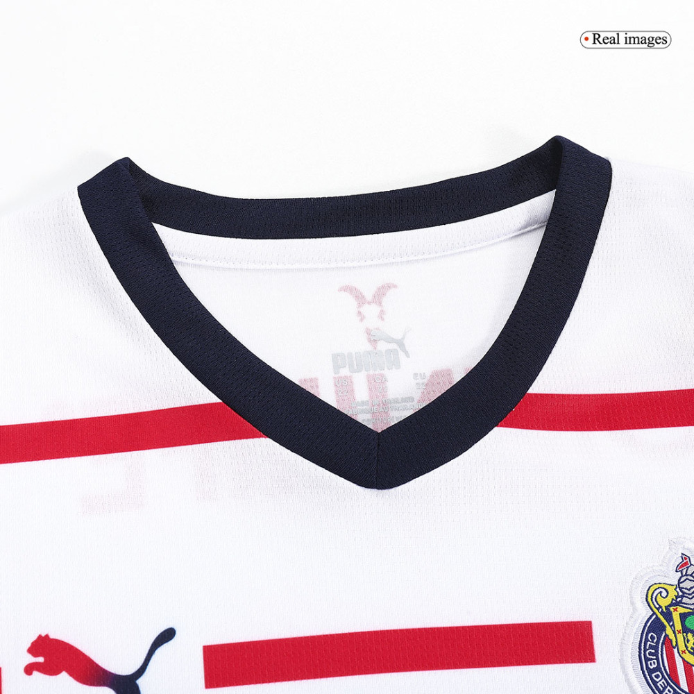 23-24 Chivas  Away Kids Kit Jersey+Shorts