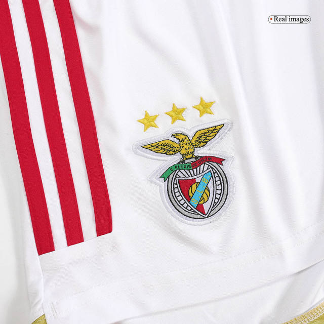 23-24 Benfica Home Soccer Shorts