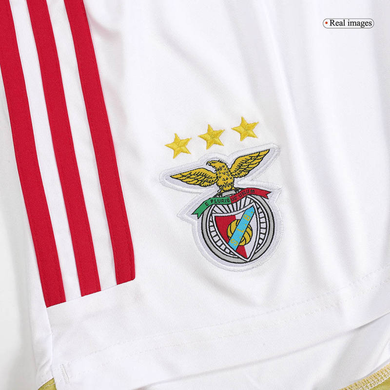 23-24 Benfica Home Soccer Shorts