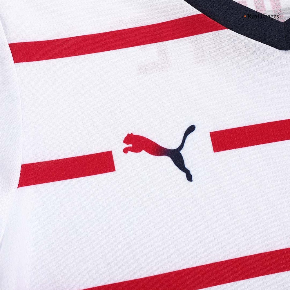 23-24 Chivas  Away Kids Kit Jersey+Shorts