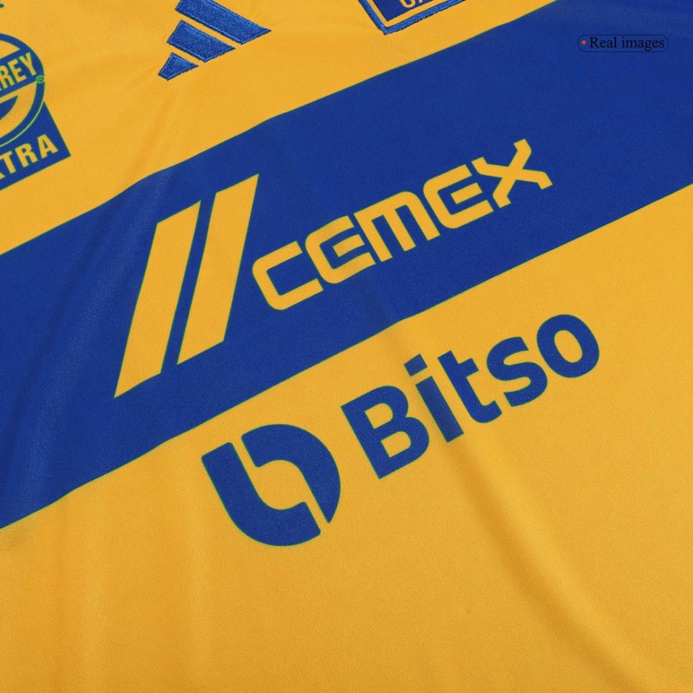 23-24 Tigres UANL  Home Jersey Long Sleeve