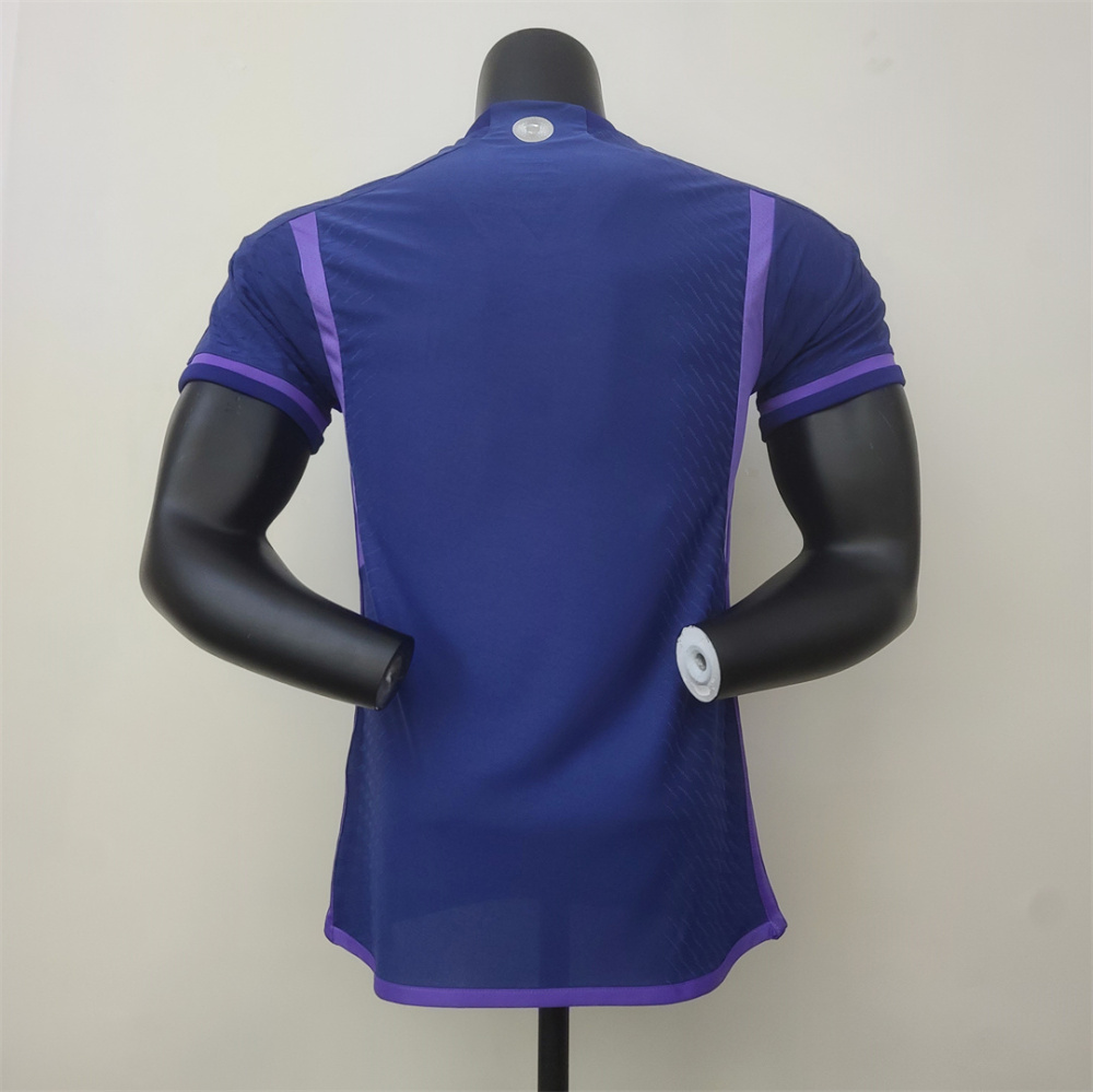 2022 Argentina World Cup Champion Edition 3 stars Away Jersey Player Version