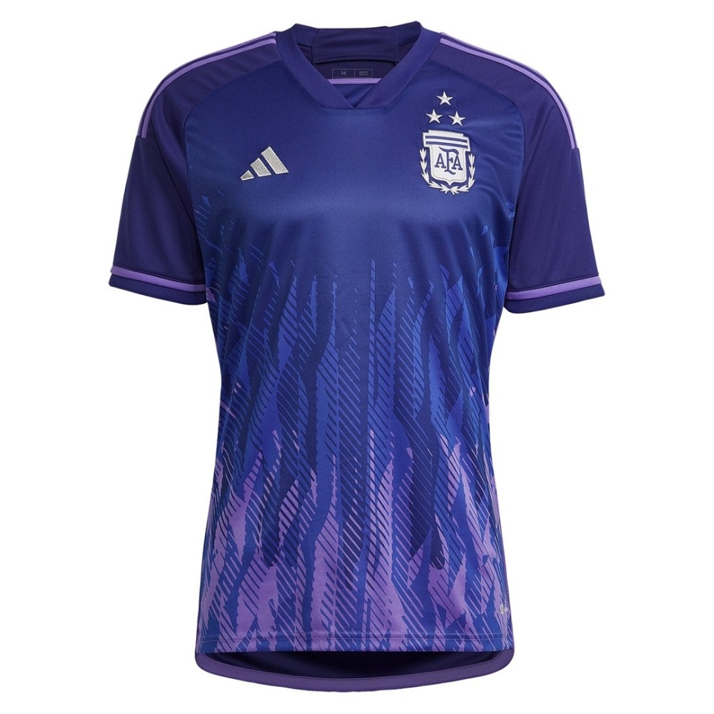2022 Argentina World Cup Champion Edition 3 stars Away Jersey