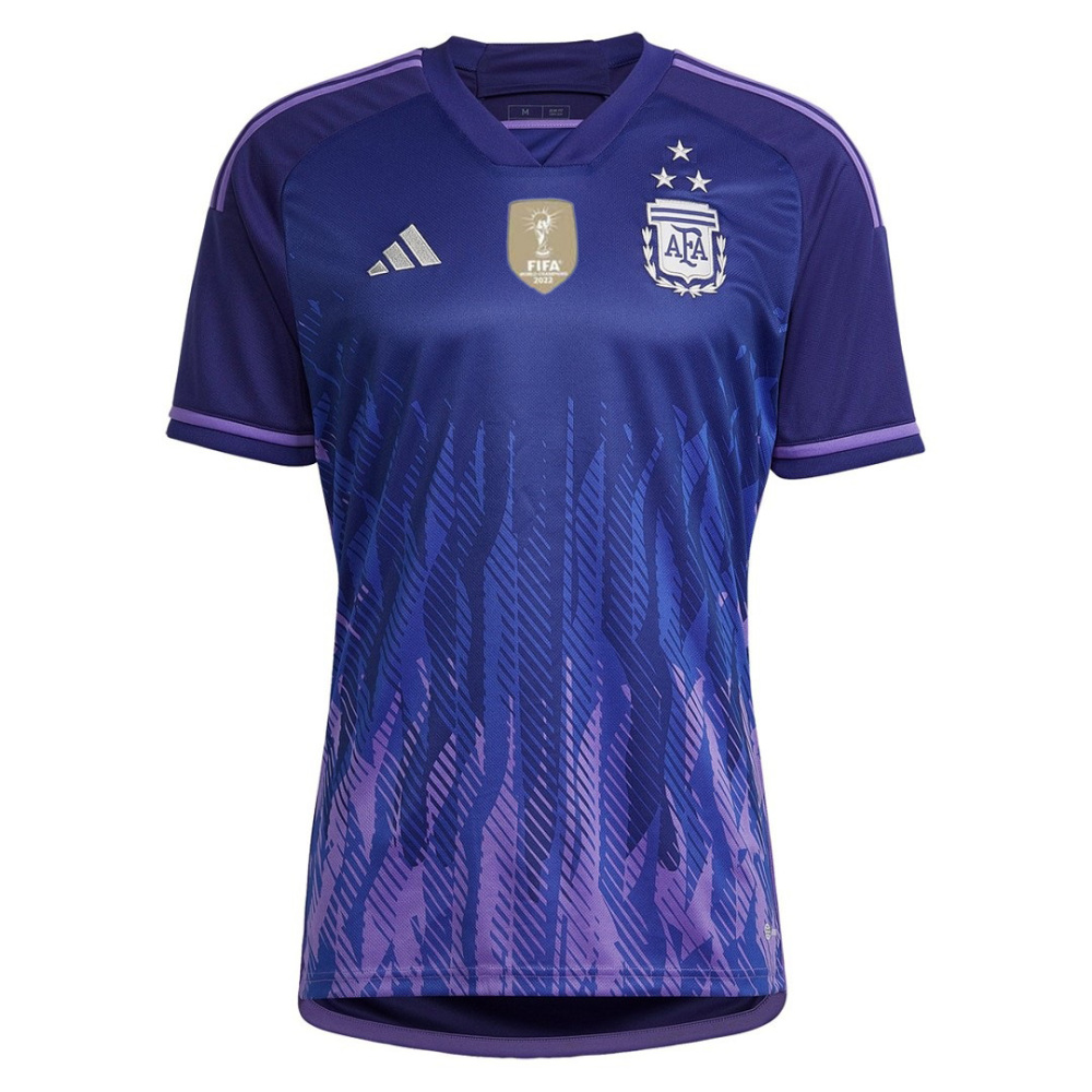 2022 Argentina World Cup Champion Edition 3 stars Away Jersey