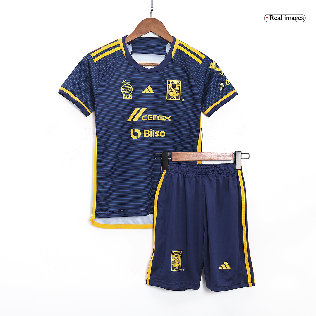 23-24 Tigres UANL Away Kids Kit Jersey+Shorts