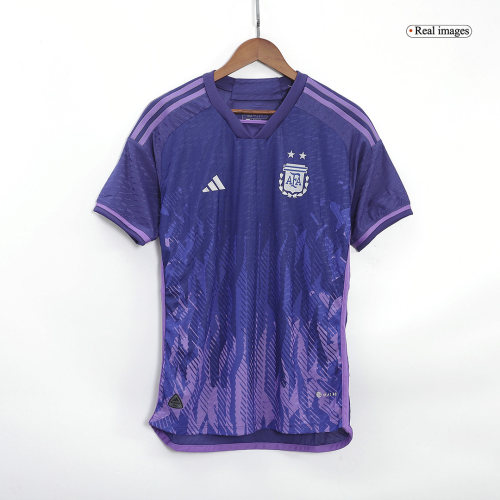 2022 Argentina World Cup Soccer Away Jersey Player Version