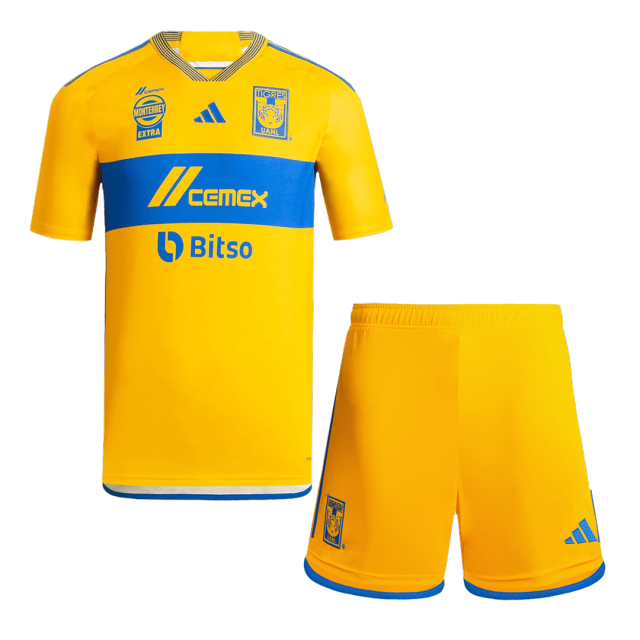 23-24 Tigres UANL  Home Kit Jersey+Shorts