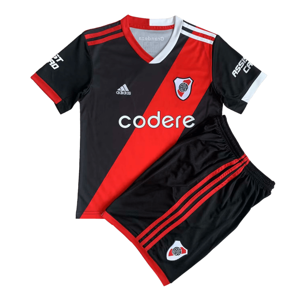 23-24 River Plate  Third Away Kids Kit Jersey+Shorts