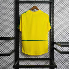 2002 Brazil World Cup Home Retro Jersey