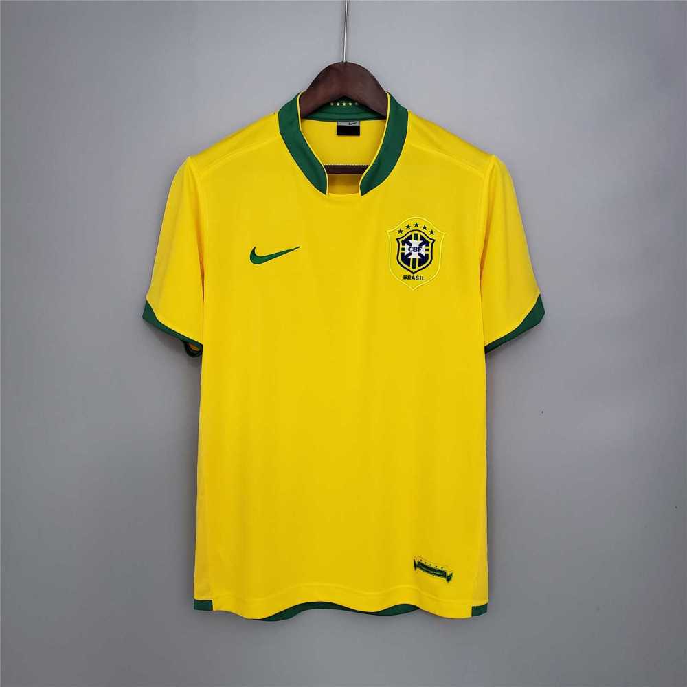 2006 Brazil World Cup Home Retro Jersey