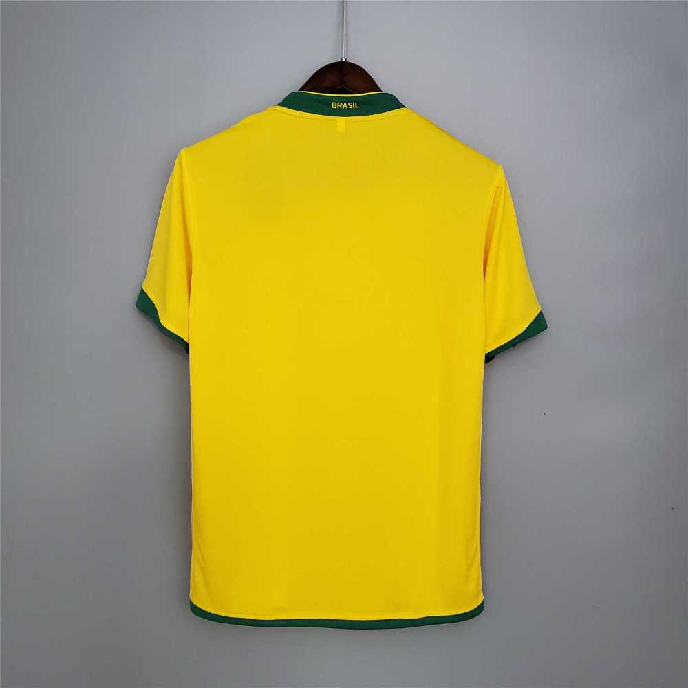 2006 Brazil World Cup Home Retro Jersey