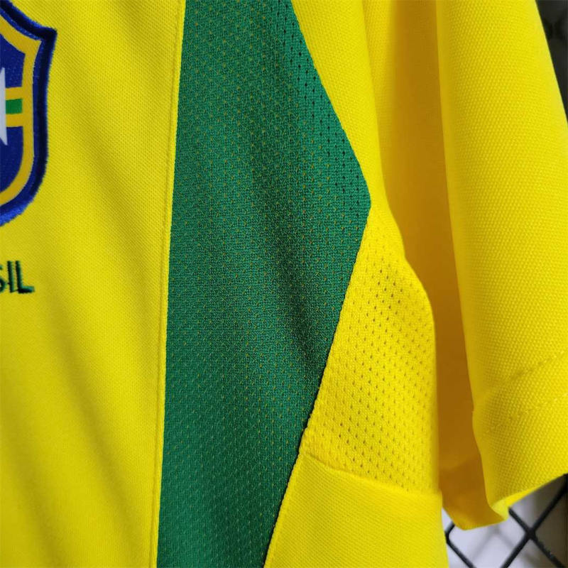 2002 Brazil World Cup Home Retro Jersey