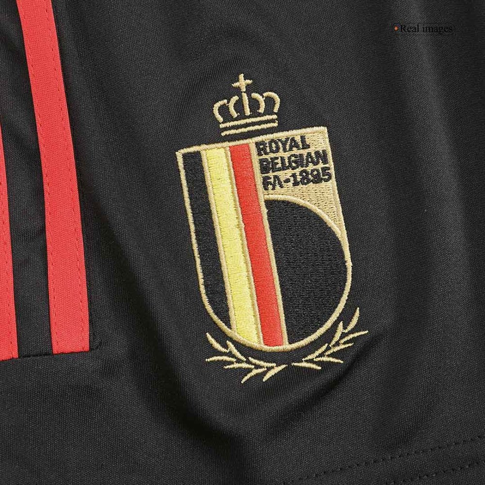2022 Belgium World Cup Home Soccer Shorts
