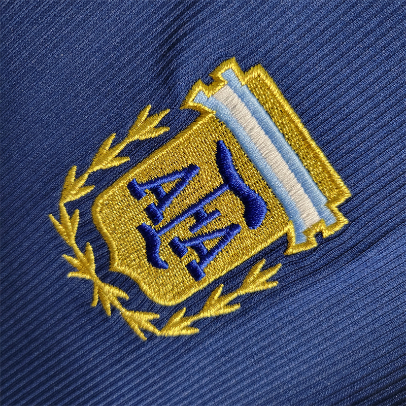 1998 Argentina World Cup Soccer Away Retro Jersey