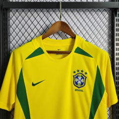 2002 Brazil World Cup Home Retro Jersey