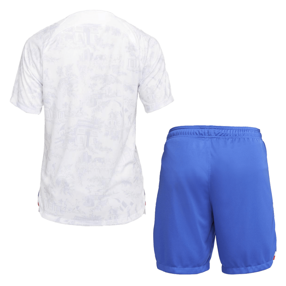 2022 France World Cup Away Whole Kit Jersey+Shorts+Socks