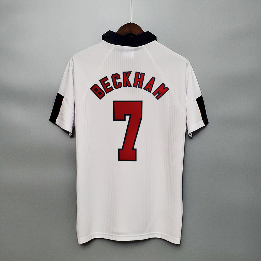 1998 England World Cup Home Retro Jersey