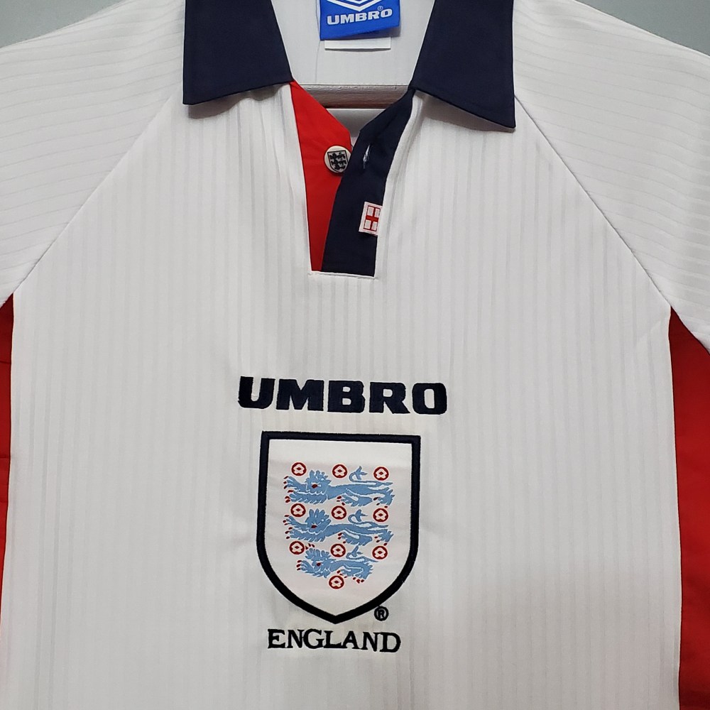 1998 England World Cup Home Retro Jersey