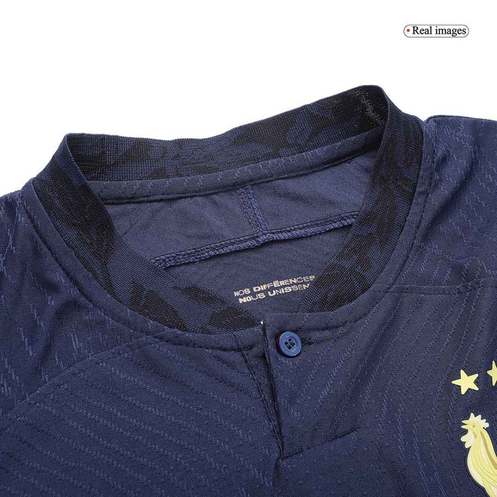 2022 France World Cup Final Edition Home Jersey Player Version