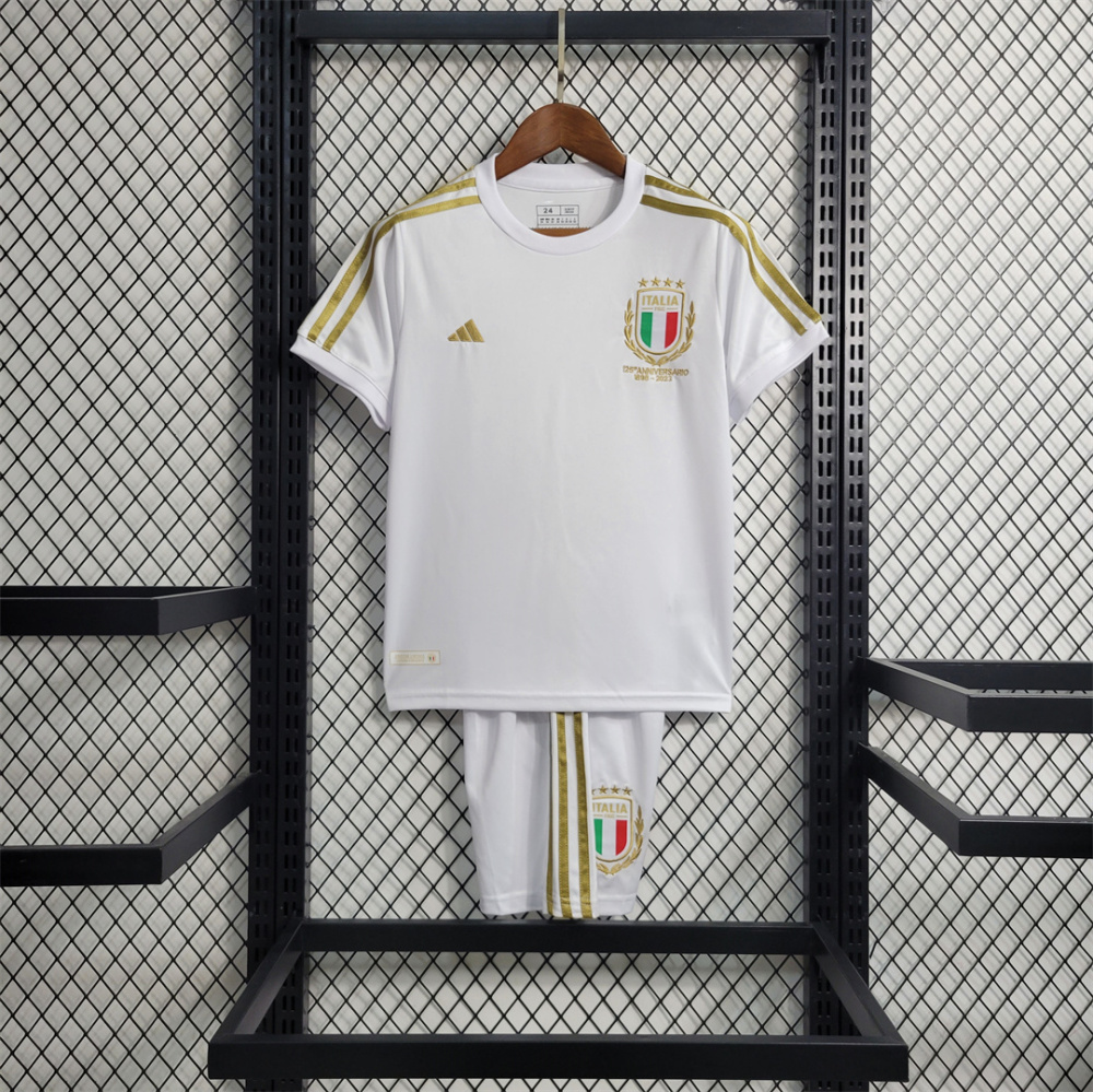 2023 Italy 125th Anniversary Kids Kit Jersey+Shorts