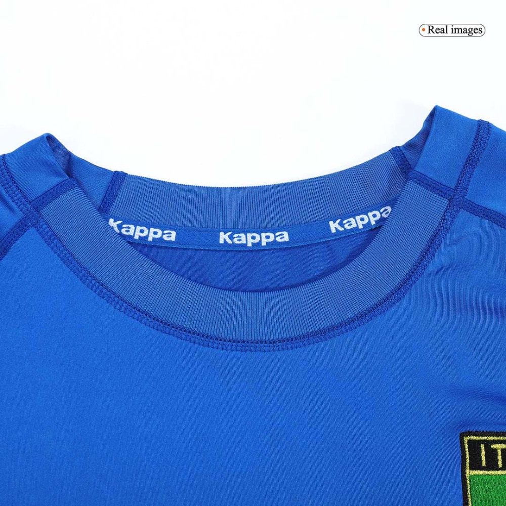 2000 Italy Home Retro Jersey Long Sleeve