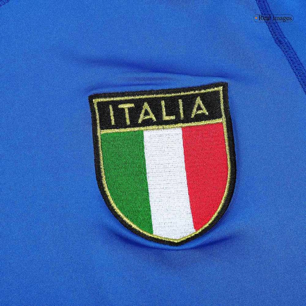 2000 Italy Home Retro Jersey Long Sleeve
