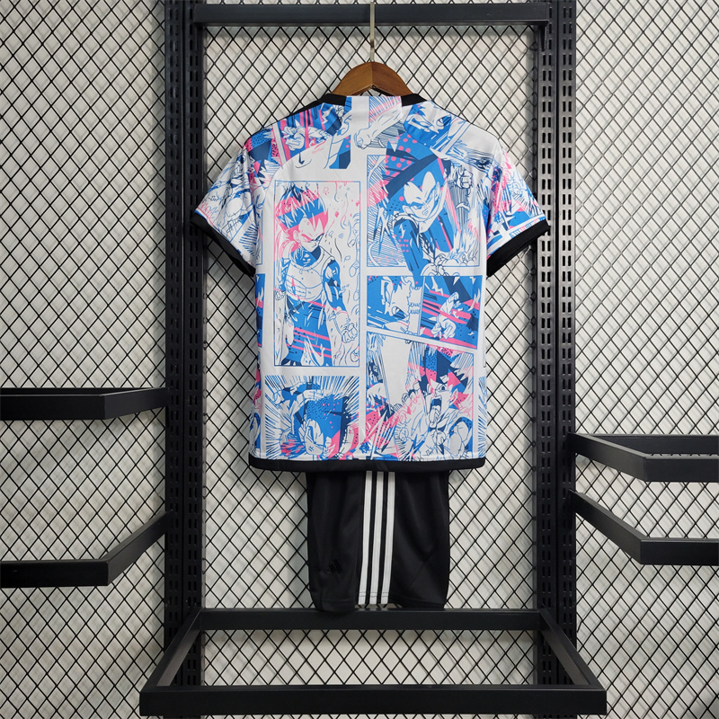 2023 Japan X Dragon Ball Special Kids Kit Jersey+Shorts