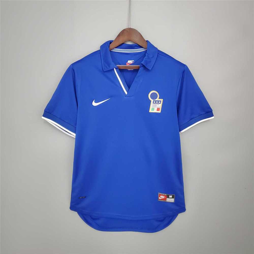 1998 Italy Home World Cup Retro Jersey