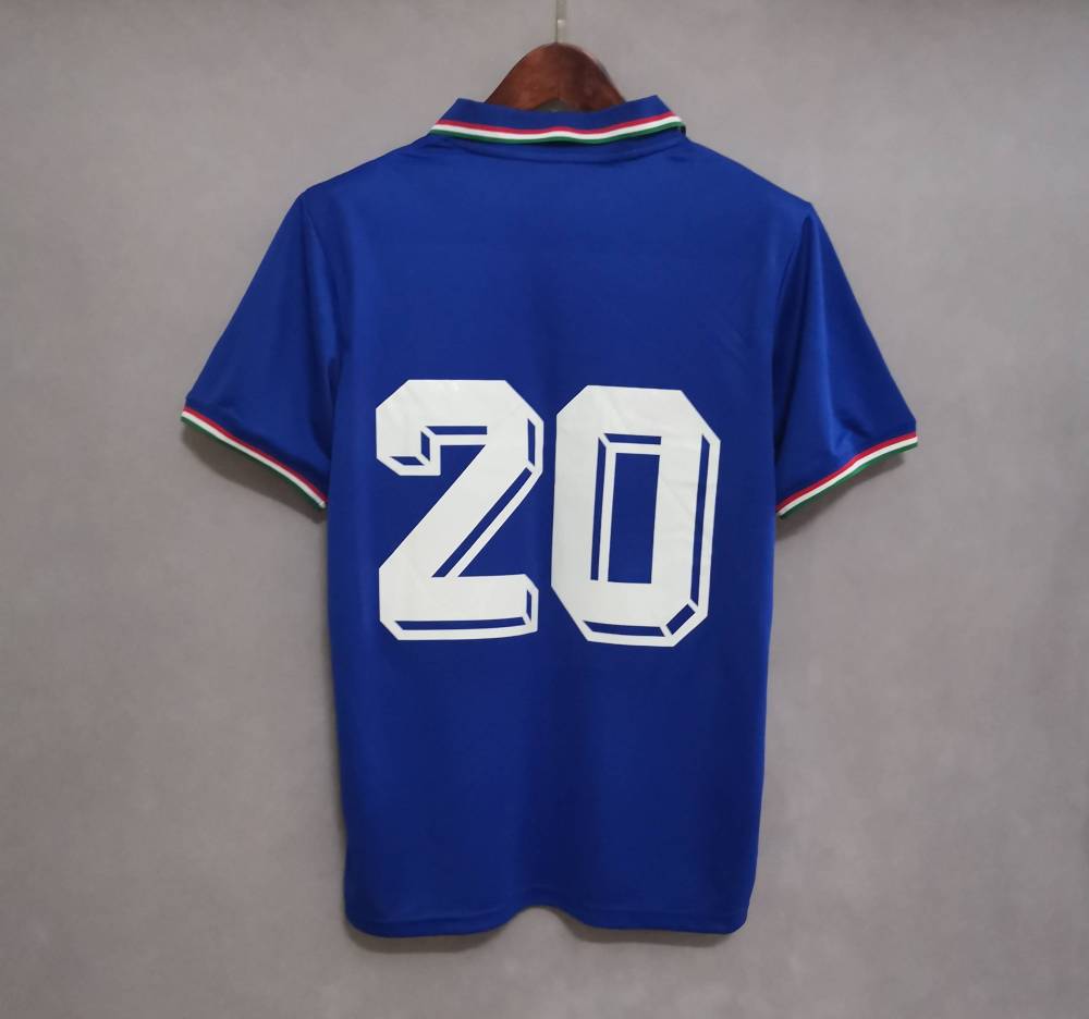 1982 Italy Home World Cup Retro Jersey