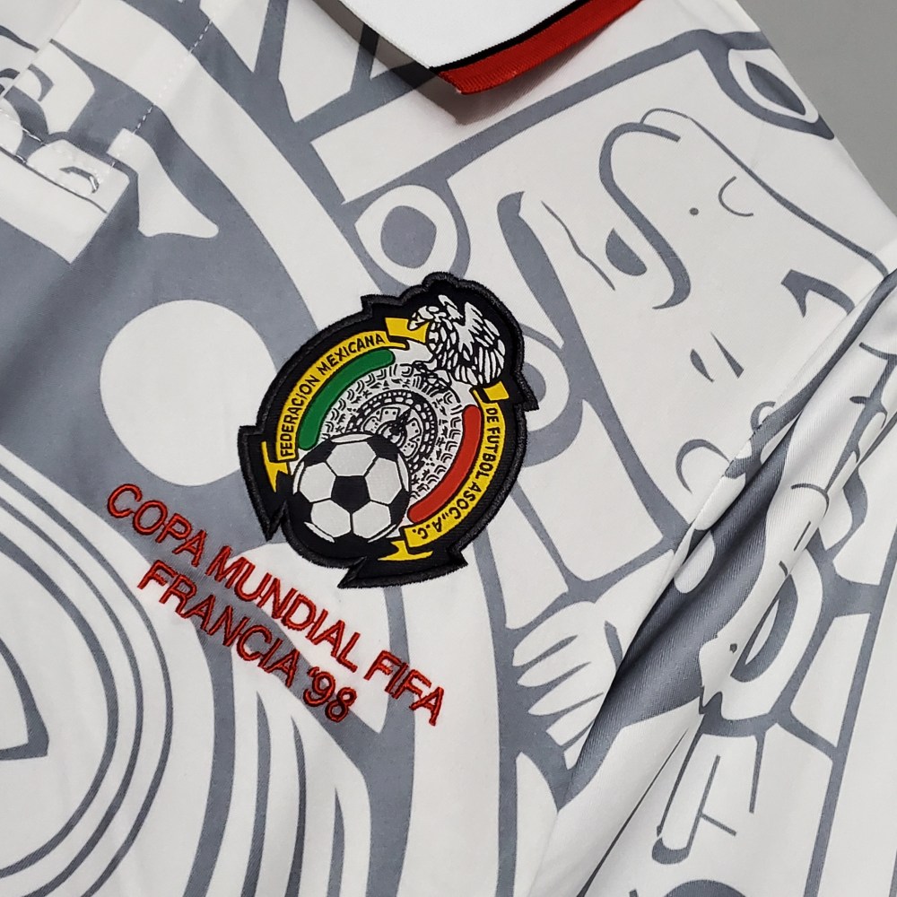 1998 Mexico World Cup Away Retro Jersey