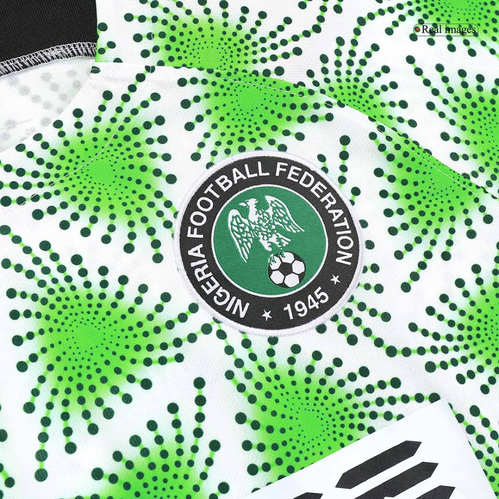 2023 Nigeria Pre-Match Jersey Fan Version