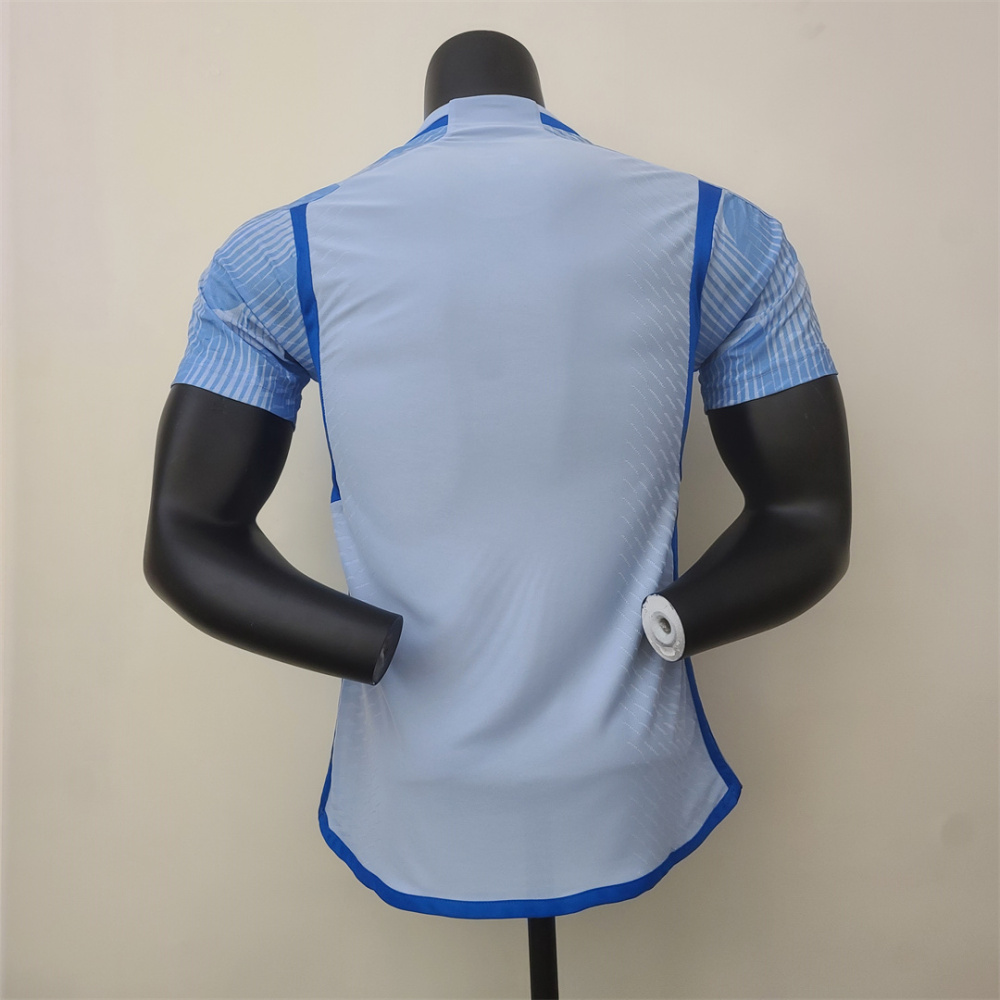 2022 Spain World Cup Away Player Edition Soccer Jersey