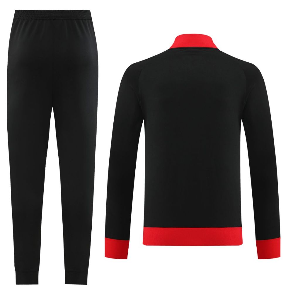 AC Milan Training Jacket Kit (Top+Pants) Black 2023