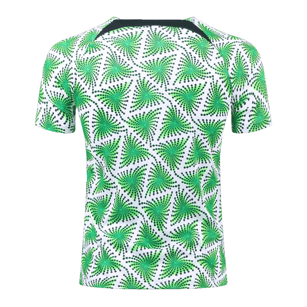 2023 Nigeria Pre-Match Jersey Fan Version