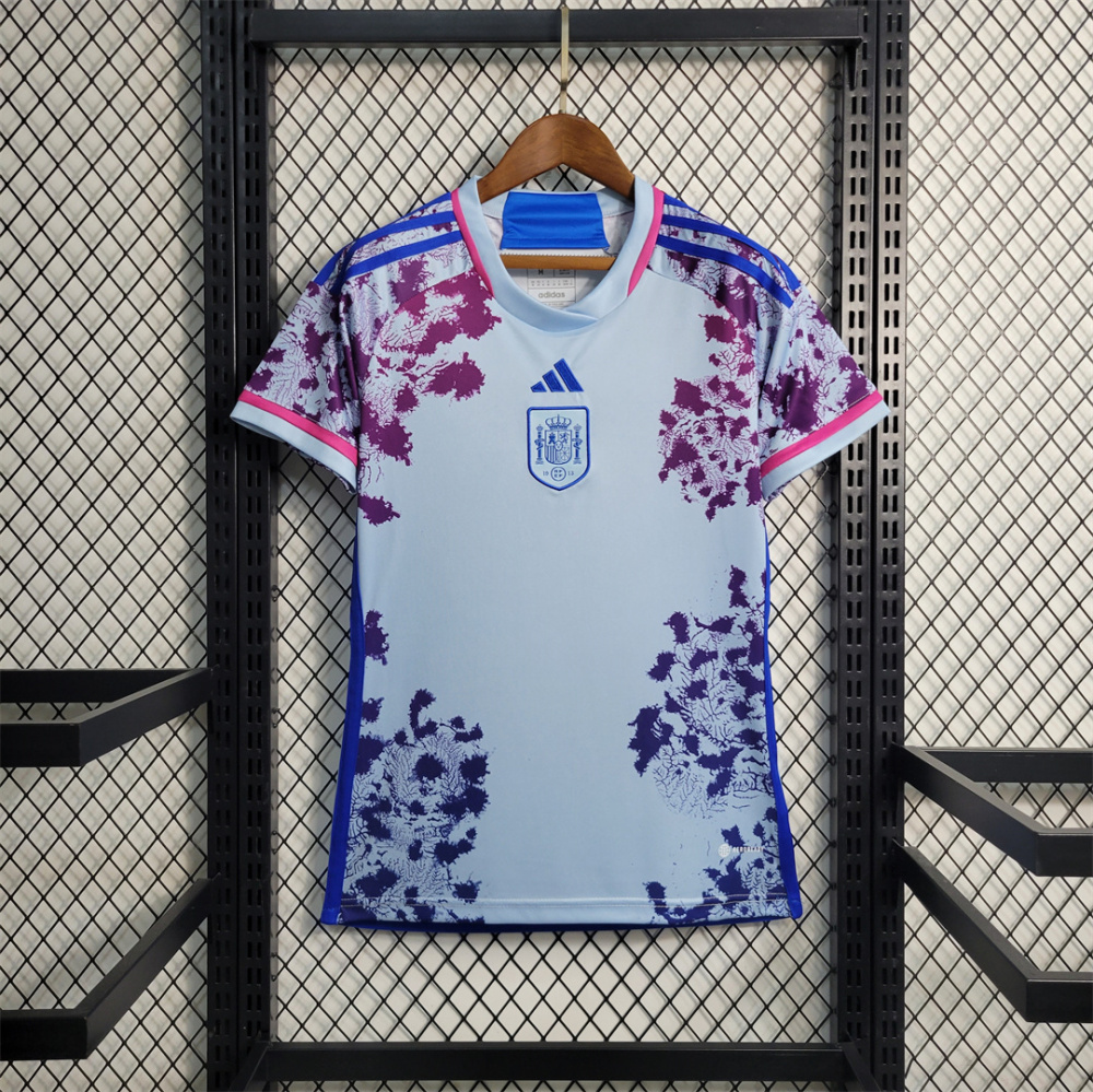 2023 Spain Women Nation Team Away Jersey Women's World Cup