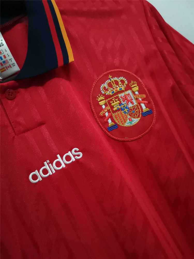 1994 Spain Home World Cup Retro Jersey