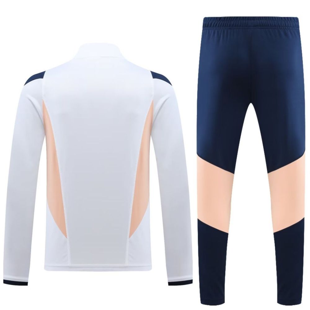 Ajax Zipper Sweat Kit(Top+Pants) White 2023/24
