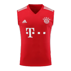 Bayern Munich Sleeveless Training Kit (Top+Shorts) Red 2023/24