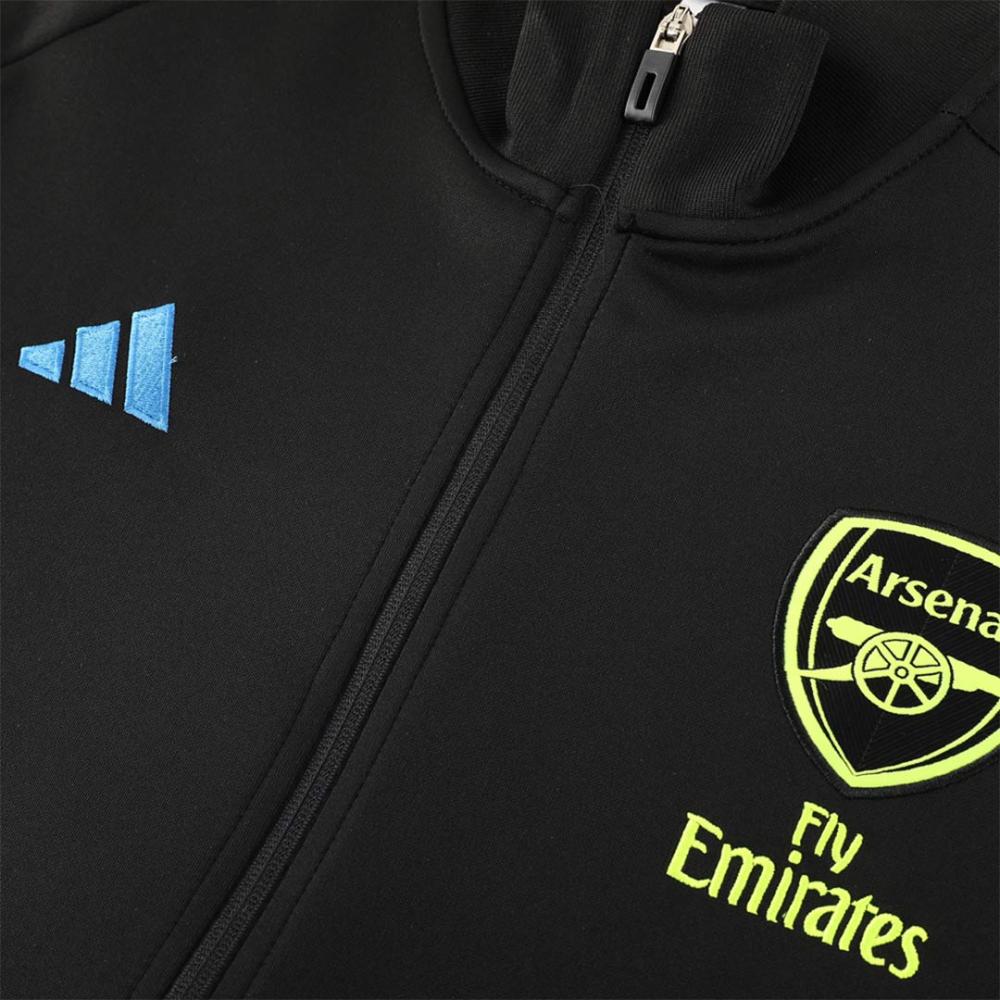 Arsenal Training Kit (Jacket+Pants) Black 2023/24