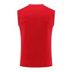 Bayern Munich Sleeveless Training Kit (Top+Shorts) Red 2023/24