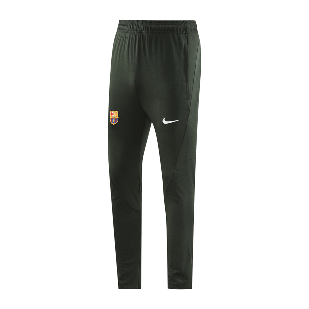 Barcelona Zipper Sweatshirt Kit(Top+Pants) White 2023/24