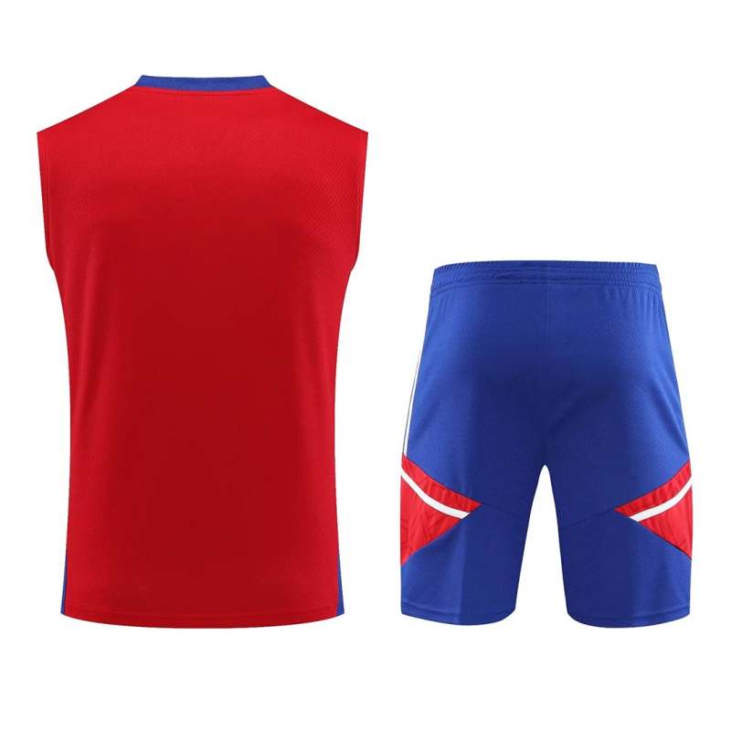 Bayern Munich Sleeveless Training Kit Red 2023/24