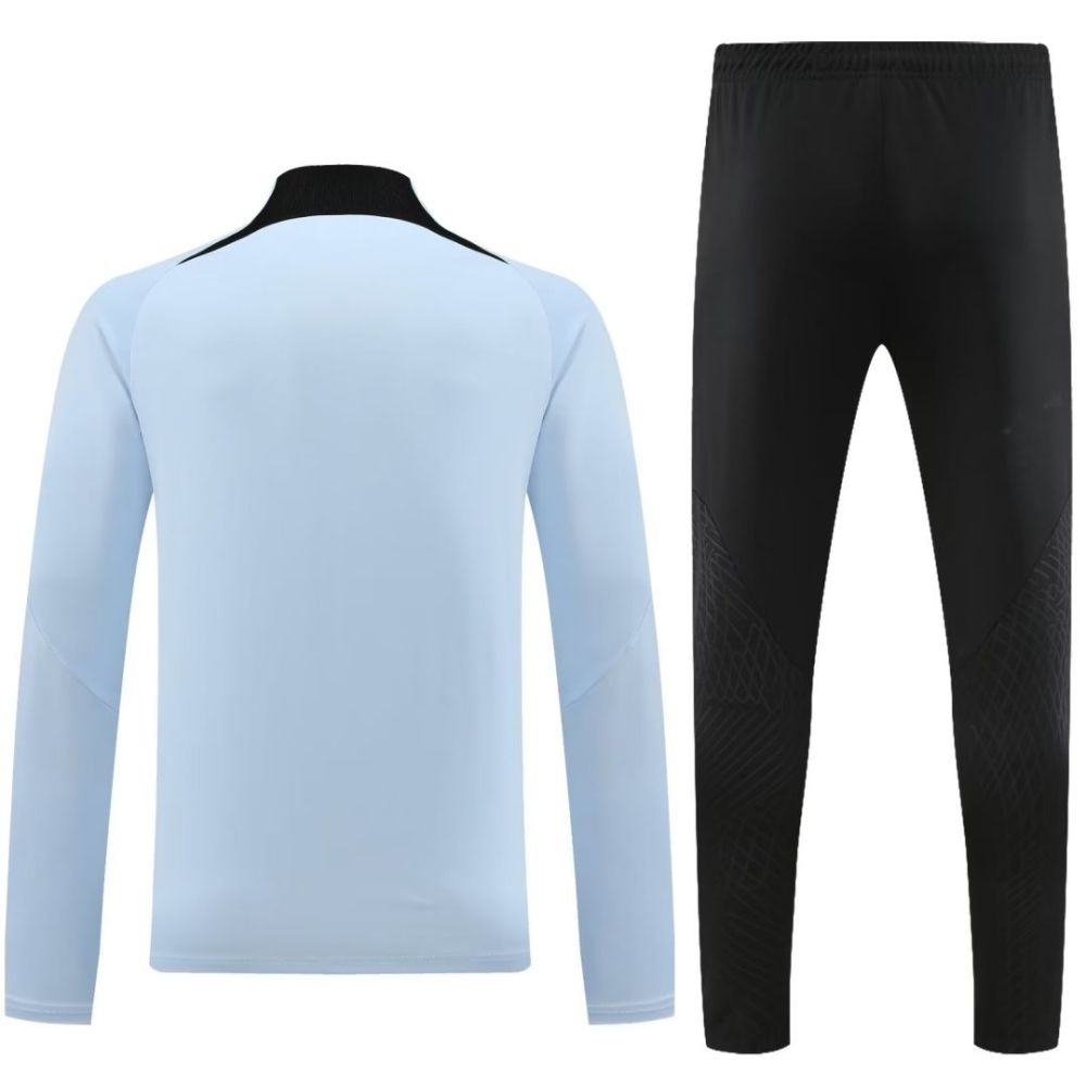 Inter Milan Zipper Sweatshirt Kit(Top+Pants) Blue 2023/24