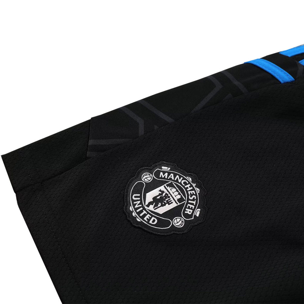 Manchester United Sleeveless Training Kit (Top+Shorts) Black 2022/23