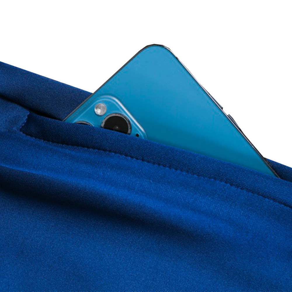 Marseille Zipper Sweatshirt Kit(Top+Pants) Blue 2023/24